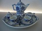 Royal Delft  minituur theeserviesje op dienblad, Antiek en Kunst, Ophalen of Verzenden