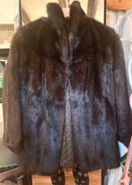 mink fur coat, Kleding | Dames, Jassen | Winter, Maat 38/40 (M), Bruin, Ophalen of Verzenden, Zo goed als nieuw