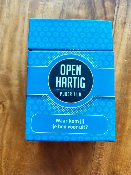 Open Hartig Puber Tijd Kaartspel, Hobby en Vrije tijd, Gezelschapsspellen | Bordspellen, Zo goed als nieuw, Een of twee spelers