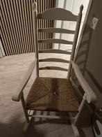 Schommelstoel, Huis en Inrichting, Stoelen, Ophalen, Gebruikt, Wit, Eén