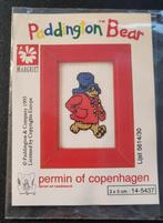 Borduurpakketje 'Paddington Bear' (3 x 5 cm groot) = Nieuw, Nieuw, Handborduren, Ophalen of Verzenden, Borduurpakket