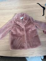 Roze Teddy Jas H&M 134/140, Ophalen, Zo goed als nieuw, Meisje
