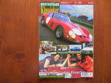 Onschatbare Klassieker 7 2006 Ferrari 250 GTO, Spot-On, DKW beschikbaar voor biedingen