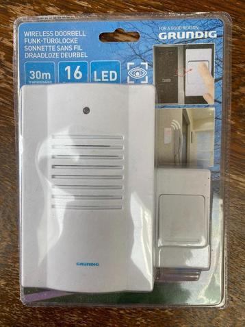 Draadloze deurbel Grundig nieuw in verpakking beschikbaar voor biedingen
