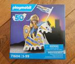 Playmobil 71604 Jubileum 50 jaar Gouden ridder met paard, Ophalen of Verzenden, Nieuw, Complete set