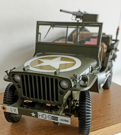 Willy Jeep Hachette, Hobby en Vrije tijd, Modelauto's | 1:5 tot 1:12, Nieuw, Auto, Ophalen of Verzenden