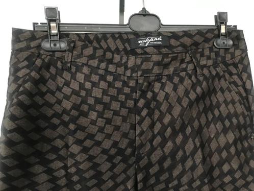 NIEUWE NickJean broek 38 ongedragen, Kleding | Dames, Broeken en Pantalons, Nieuw, Maat 38/40 (M), Bruin, Lang, Verzenden
