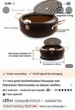 Frituurpan, Huis en Inrichting, Keuken | Potten en Pannen, Ophalen of Verzenden, Nieuw, Overige materialen, Overige typen