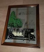 Vintage Ballot Auto reclame spiegel groot, Ophalen, Rechthoekig, 50 tot 100 cm, Minder dan 100 cm