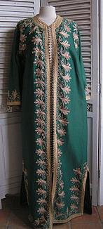 groen met gouden kaftan nr NN 27, Overige typen, Verzenden, Maat 42/44 (L), Zo goed als nieuw