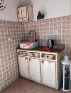 Vintage Italiaans Dressoir Keukenblok Ligurië, Antiek en Kunst, Antiek | Meubels | Kasten, Ophalen