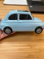 Kadoblik fiat licht blauw cadeaublik, Ophalen, Gebruikt, Rechthoekig, Overige materialen