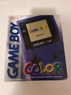 Gameboy color grape purple cib, Ophalen of Verzenden, Game Boy Color, Zo goed als nieuw