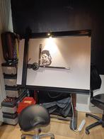 Tekentafel - Grafische School - Zo Goed Als Nieuw!, Ophalen of Verzenden, Zo goed als nieuw, Minder dan 130 cm, Verlichting