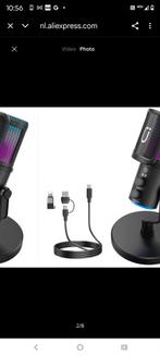 Gaming Microfoon - Desktop Microfoon, Muziek en Instrumenten, Microfoons, Ophalen of Verzenden, Nieuw, Studiomicrofoon