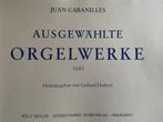 409: Juan Cabanillies Orgelwerke I + II, Klassiek, Overige instrumenten, Ophalen of Verzenden, Zo goed als nieuw