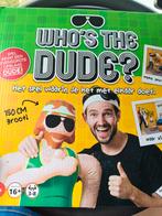 Who's the Dude? Bordspel, Hobby en Vrije tijd, Gezelschapsspellen | Bordspellen, Vijf spelers of meer, Ophalen of Verzenden, Zo goed als nieuw