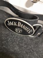 Jack Daniels Lederen Riem - Zwart, Kleding | Heren, Riemen en Ceinturen, 95 tot 105 cm, Ophalen of Verzenden, Zo goed als nieuw