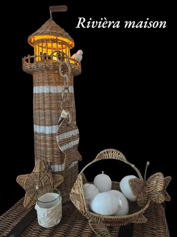 Rivièra maison rustic rattan  beach set beschikbaar voor biedingen