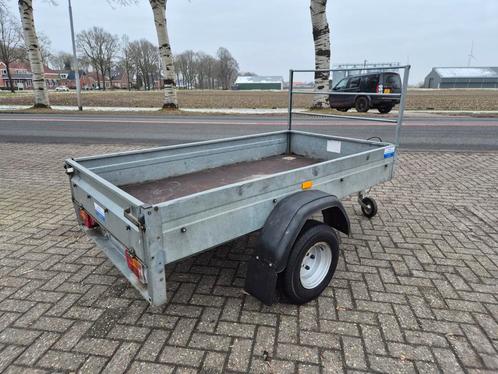 Stema enkelas aanhangwagen afm. 200 x 110 750 kg, Auto diversen, Aanhangers en Bagagewagens, Gebruikt, Ophalen