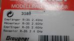 2x graupner ontvangertjes   nr 3180, Hobby en Vrije tijd, Ophalen of Verzenden, Nieuw