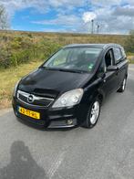 Opel Zafira 2.2 2007 Zwart 7 persoons, Auto's, Voorwielaandrijving, Stof, Zwart, 4 cilinders