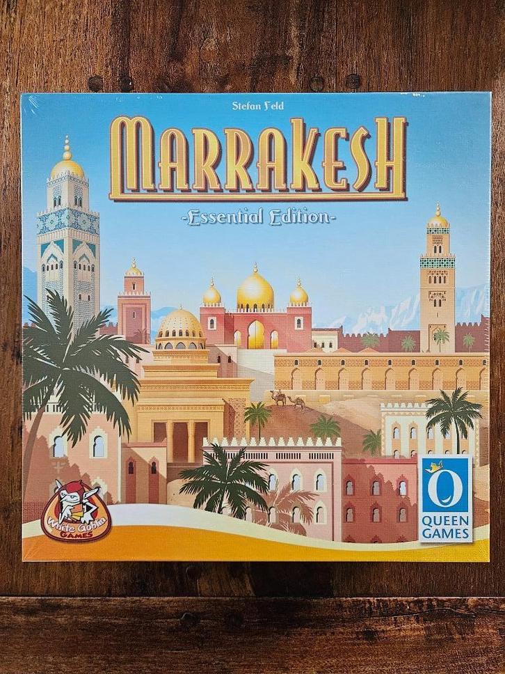 Marrakesh - Essential edition, Hobby en Vrije tijd, Gezelschapsspellen | Bordspellen, Nieuw, Een of twee spelers, Drie of vier spelers