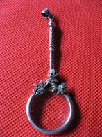 Hanger zilver Loupe met florale motieven Nr. E0382, Verzenden, Zilver
