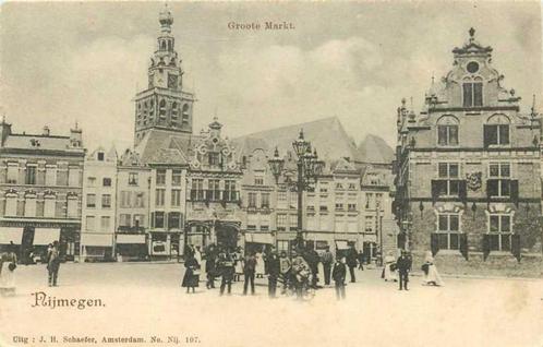 (380-221-021) Nijmegen Groote Markt, Verzamelen, Ansichtkaarten | Nederland, Gelderland, Verzenden