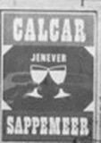 GEZOCHT reclamemateriaal van Calcar/Sappemeer jenever, Ophalen of Verzenden, Gebruikt, Verpakking