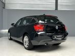 BMW 1-serie 118i High Executive Nwe Ketting|Cruise|Navi|Xeno, Auto's, BMW, 1-Serie, Zwart, 4 cilinders, Zwart
