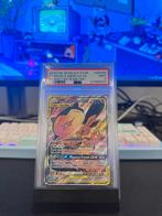 Pokemon - Eevee & Snorlax GX SM169 PSA 9, Ophalen of Verzenden, Zo goed als nieuw, Losse kaart, Foil