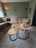 Salontafelset mangohout, Ophalen, Zo goed als nieuw, Bord