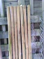 8x Houten palen 6x200 cm, Tuin en Terras, Palen, Balken en Planken, Ophalen, Zo goed als nieuw, 180 tot 250 cm, Palen