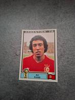 Panini sticker WK 78 Argentina. Speler Ali Kaabi Tunesië., Verzenden, Zo goed als nieuw, Sticker