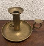 Antieke koperen kandelaar, Ophalen of Verzenden, Koper of Brons