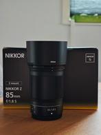 Nikon Nikkor Z 85mm f/1.8 S in nieuwstaat, Ophalen of Verzenden, Zo goed als nieuw, Standaardlens