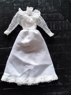 Barbie Tracy trouwjurk jaren 80, Verzamelen, Poppen, Ophalen of Verzenden, Zo goed als nieuw, Pop