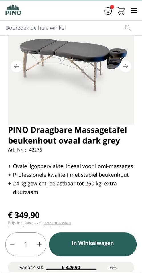 Draagbare massage tafels inclusief draagtas nieuw in doos!, Sport en Fitness, Massageproducten, Nieuw, Massagetafel, Ophalen of Verzenden
