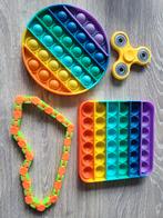 Fidget Toys Set - Pop It, Spinner & Meer!, Ophalen of Verzenden, Zo goed als nieuw, Jongen of Meisje