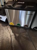 Songmics Prullenbak 3x8L Nieuw, Huis en Inrichting, Woonaccessoires | Prullenbakken, Met pedaal, Nieuw, Ophalen of Verzenden, 20 tot 30 liter