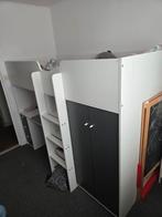 Leen Bakker hoogbed + matras, Kinderen en Baby's, Ophalen of Verzenden, Gebruikt, Overige typen