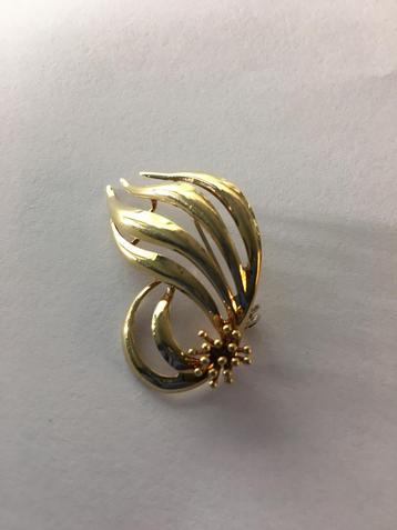 Broche 14K Goud Vintage