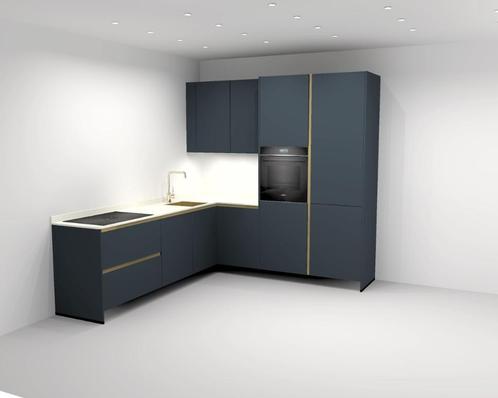 Magazijn Uitverkoop van €11.500 voor €7.250– Keuken + Comple, Huis en Inrichting, Keuken | Complete keukens, Nieuw, Hoekkeuken