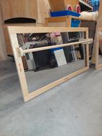 2x Educo babyspiegel met bar / spiegel met stok 69x127cm, Ophalen, Zo goed als nieuw, Spiegel