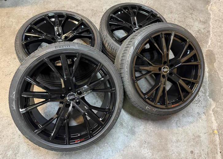 ✅ 22 inch Audi Sport RS Q5 SQ5 Q7 Etron velgen 5x112 velgen, Auto-onderdelen, Banden en Velgen, Banden en Velgen, Zomerbanden