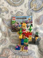 Lego minecraft, 21164 het koraalrif, Ophalen of Verzenden, Zo goed als nieuw