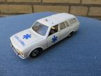 Solido Peugeot 504 Break AMBULANCE, Ophalen of Verzenden, Gebruikt, Auto, Solido