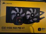 Corsair iCUE H100i RGB PRO XT waterkoeler AIO, Computers en Software, Computerkoelers, Ophalen of Verzenden, Gebruikt, Luchtkoeling