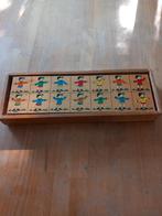 Vintage houten domino spel, Antiek en Kunst, Antiek | Speelgoed, Ophalen of Verzenden
